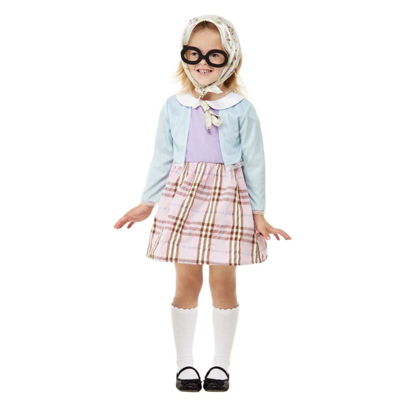 Costume Child Toddler Old Lady T2
