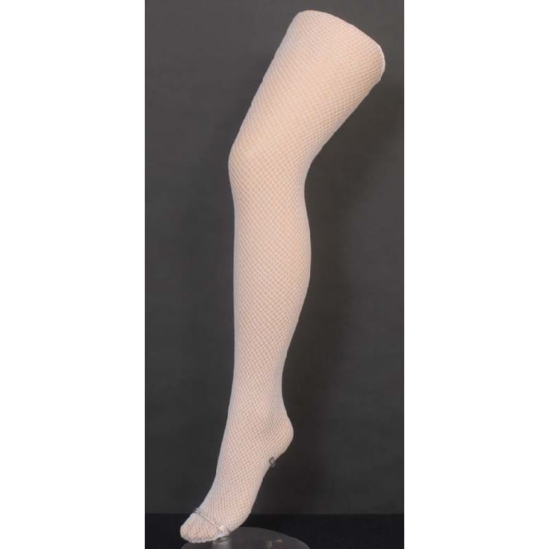 Fishnet White Panty Hose