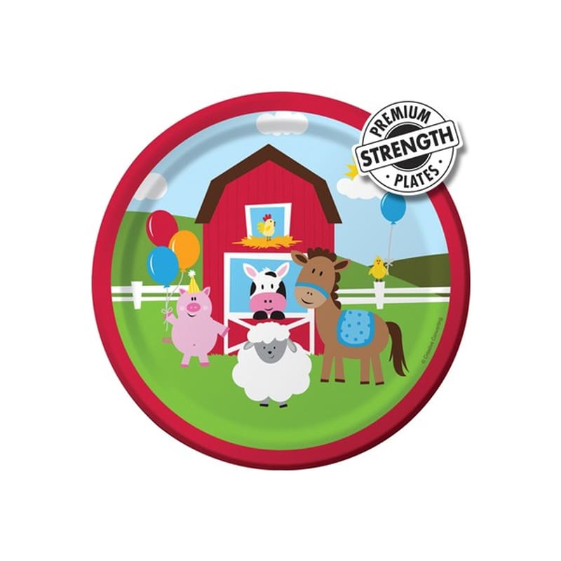 Farmhouse Lunch Plates Pk8