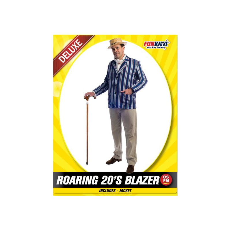 Costume Adult Blazer Jacket 1920's