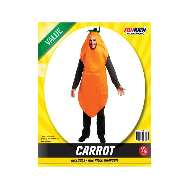 Costume Adult Carrot