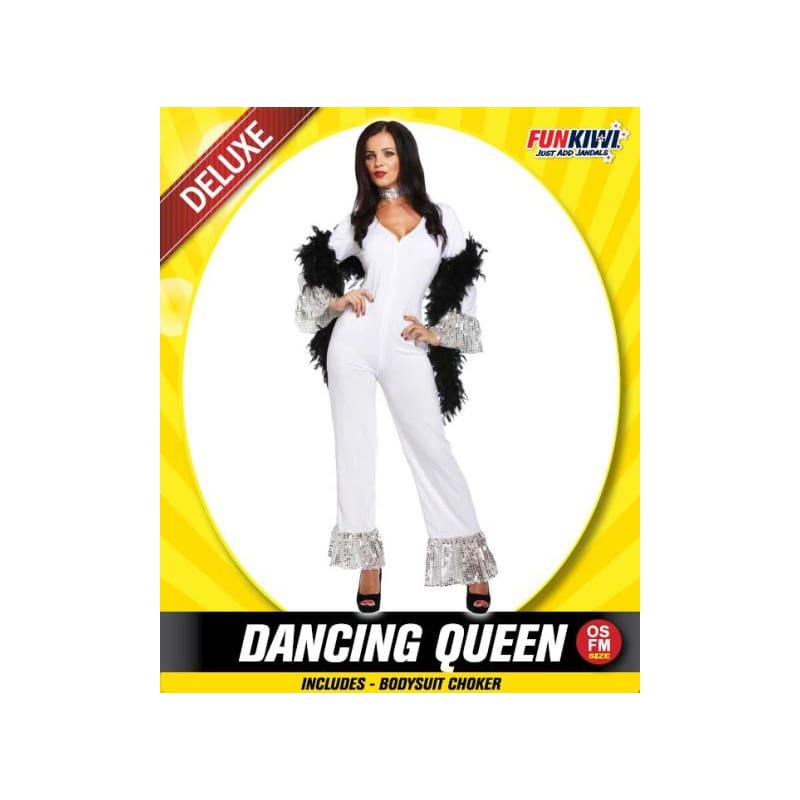 Costume Adult Dancing Queen White