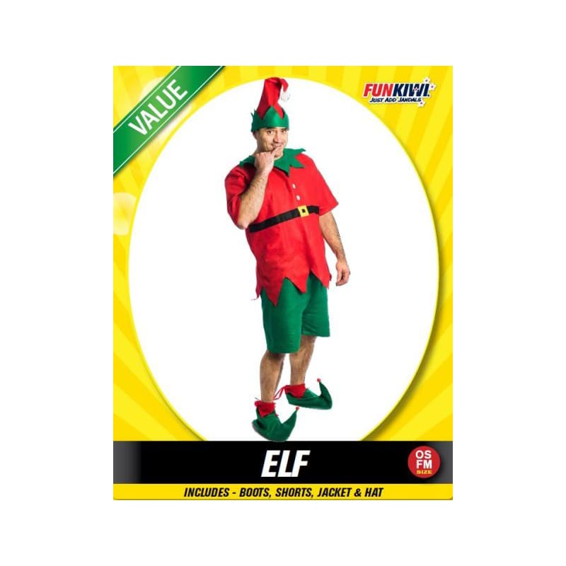 Costume Adult Elf Man