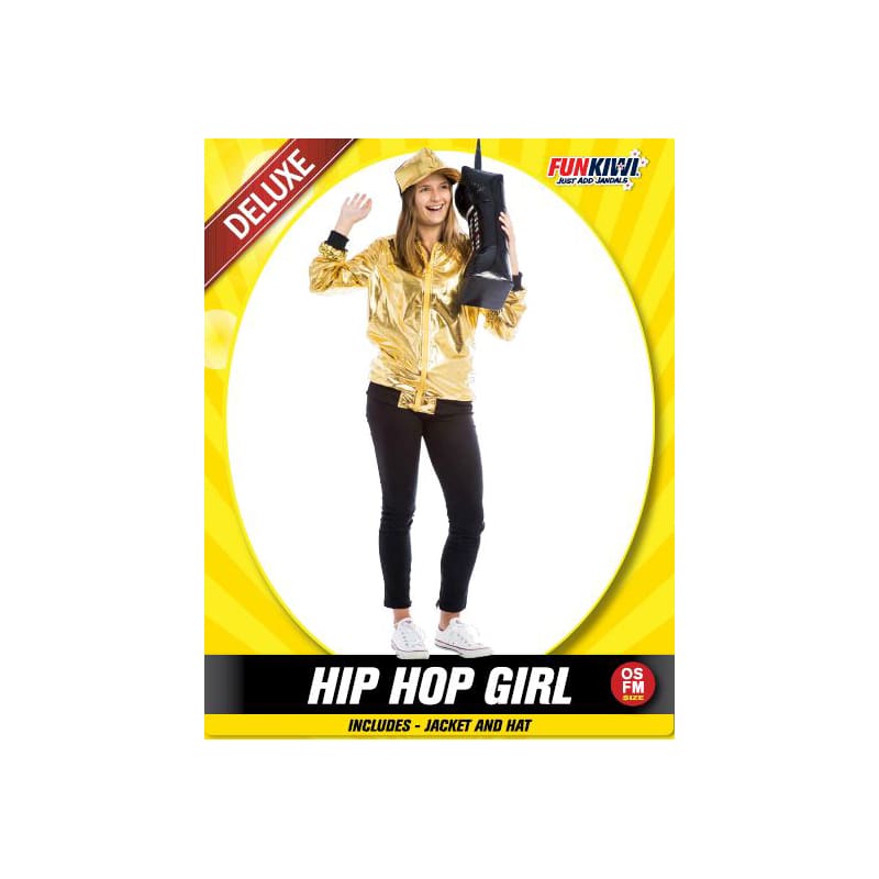 Costume Adult Hip Hop Rapper Girl