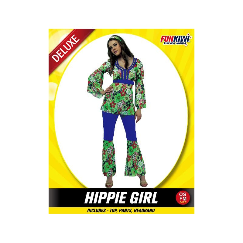 Costume Adult Hippie Girl Deluxe