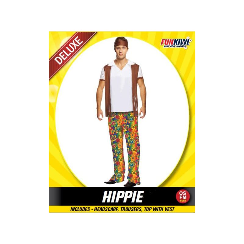 Costume Adult Hippie Man Deluxe