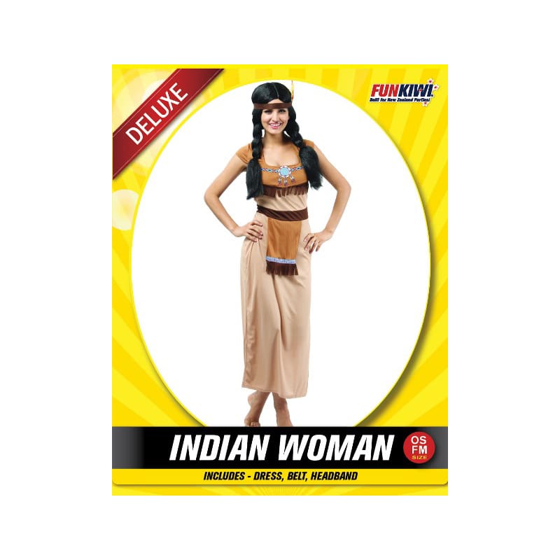 Costume Adult Indian Woman Dress
