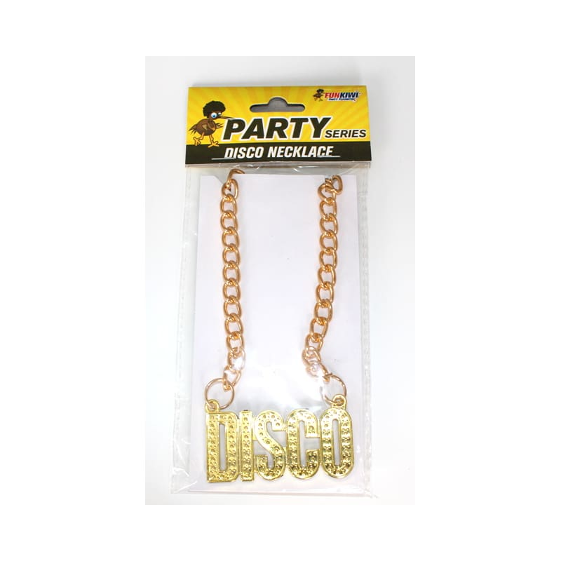 Necklace Disco Gold