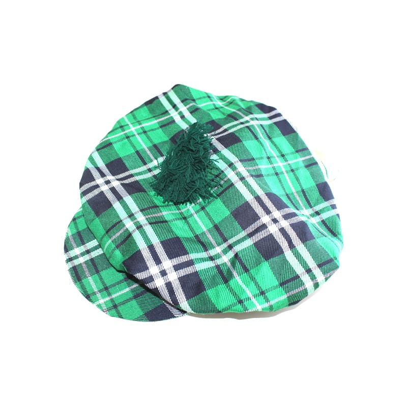Hat Cap St Patricks Plaid Irish
