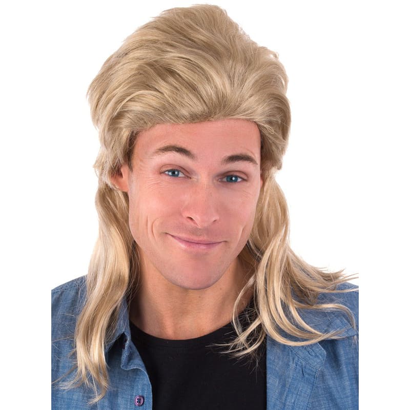 Wig Mullet Blonde Dirk