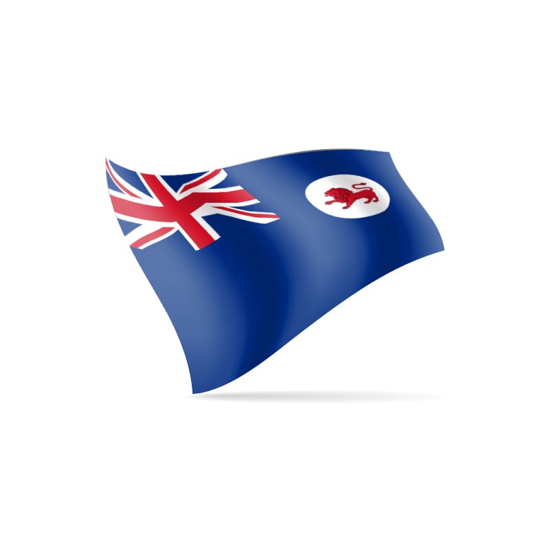 Large Flag Tasmania 90cm x 150cm DNR