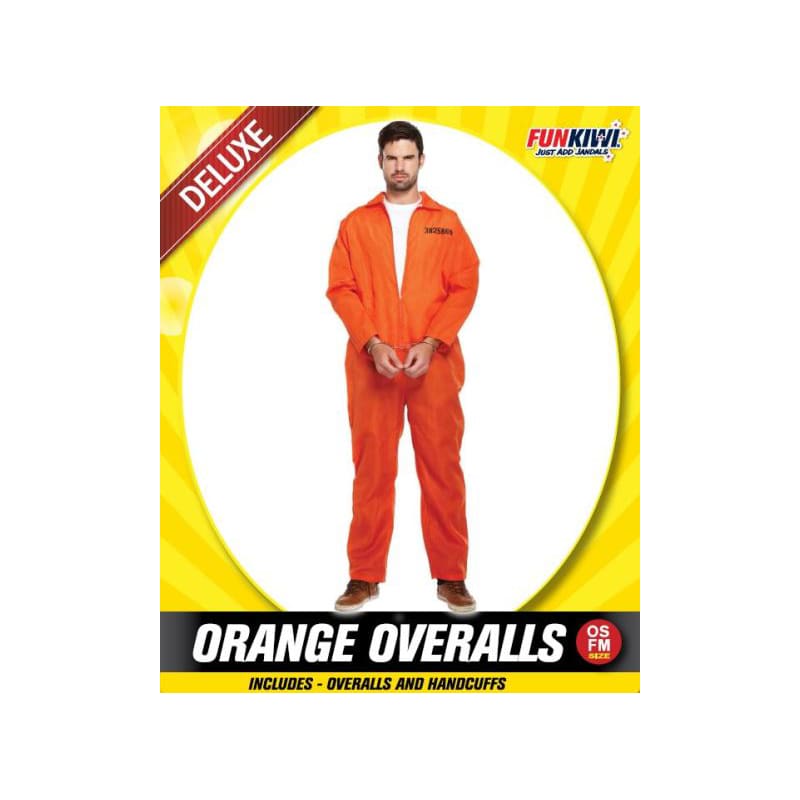 Costume Adult Prisoner Orange