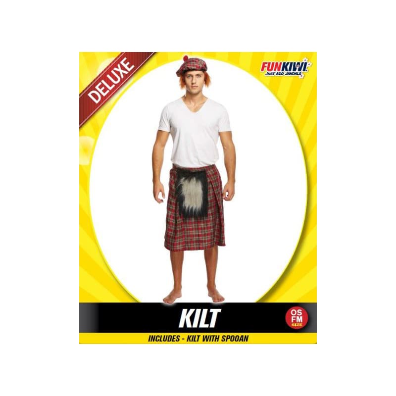 Costume Adult Kilt Scottish