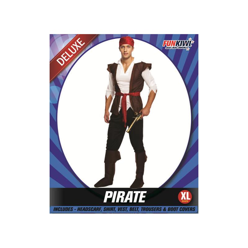 Costume Adult Pirate Man XL