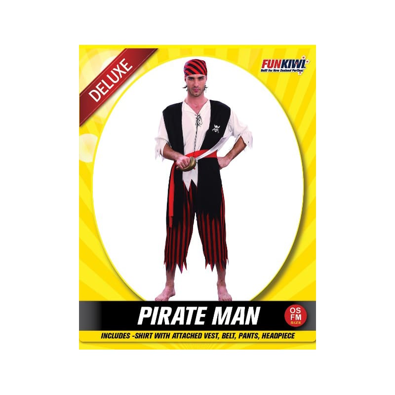 Costume Adult Pirate Man