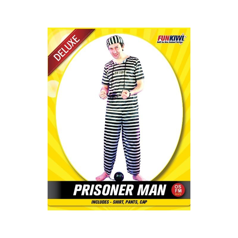 Costume Adult Prisoner Convict