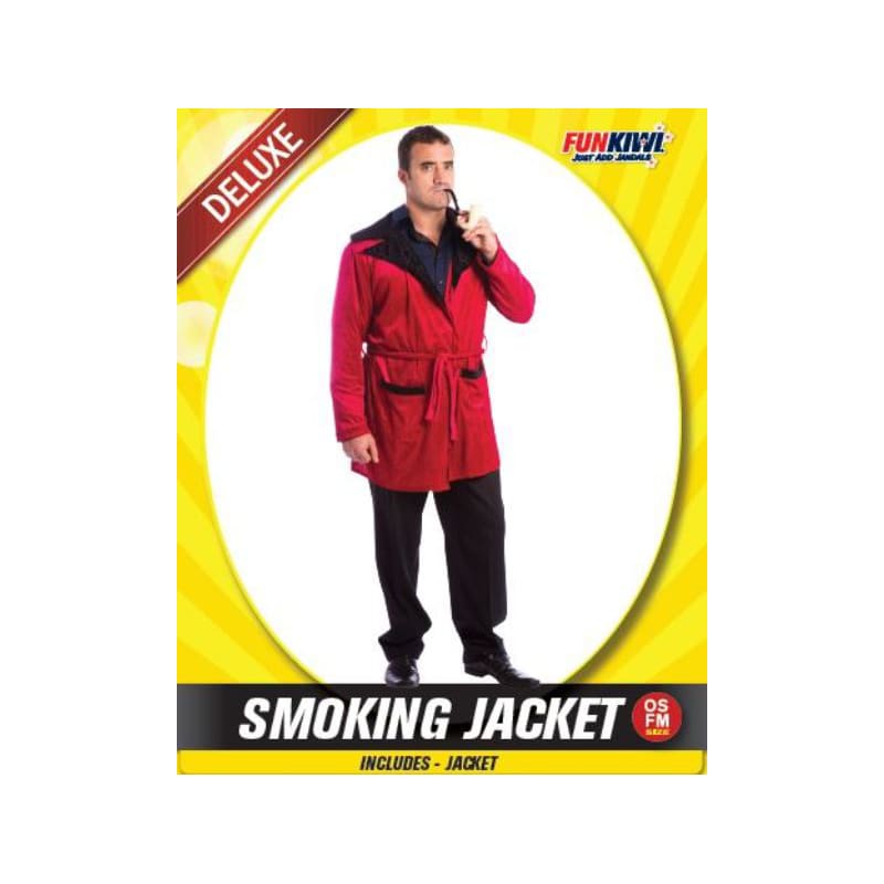 Costume Adult Smoking Jacket 20's
