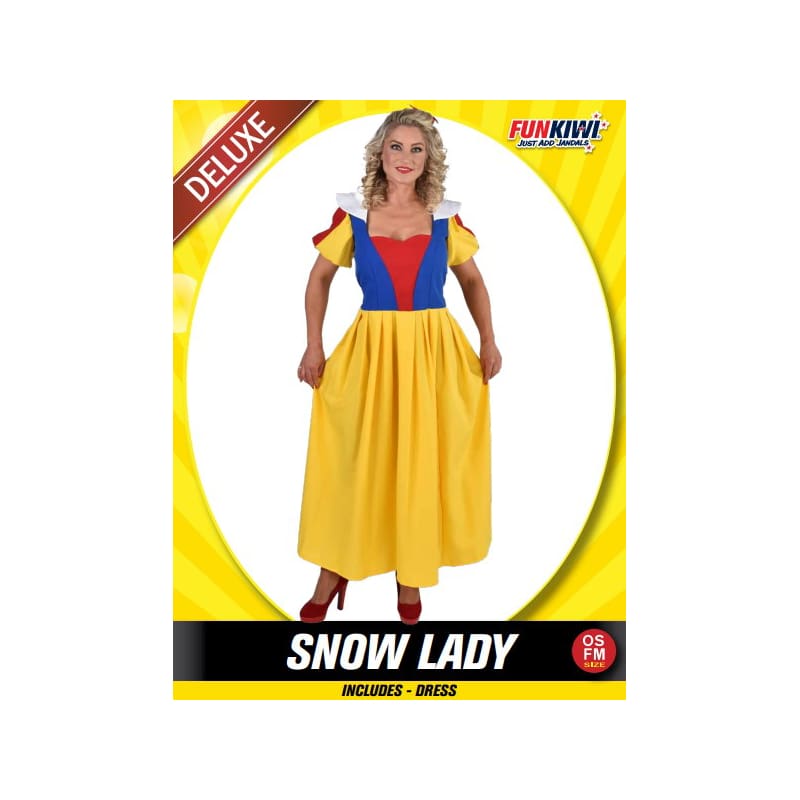 Costume Adult Snow White Dress Long