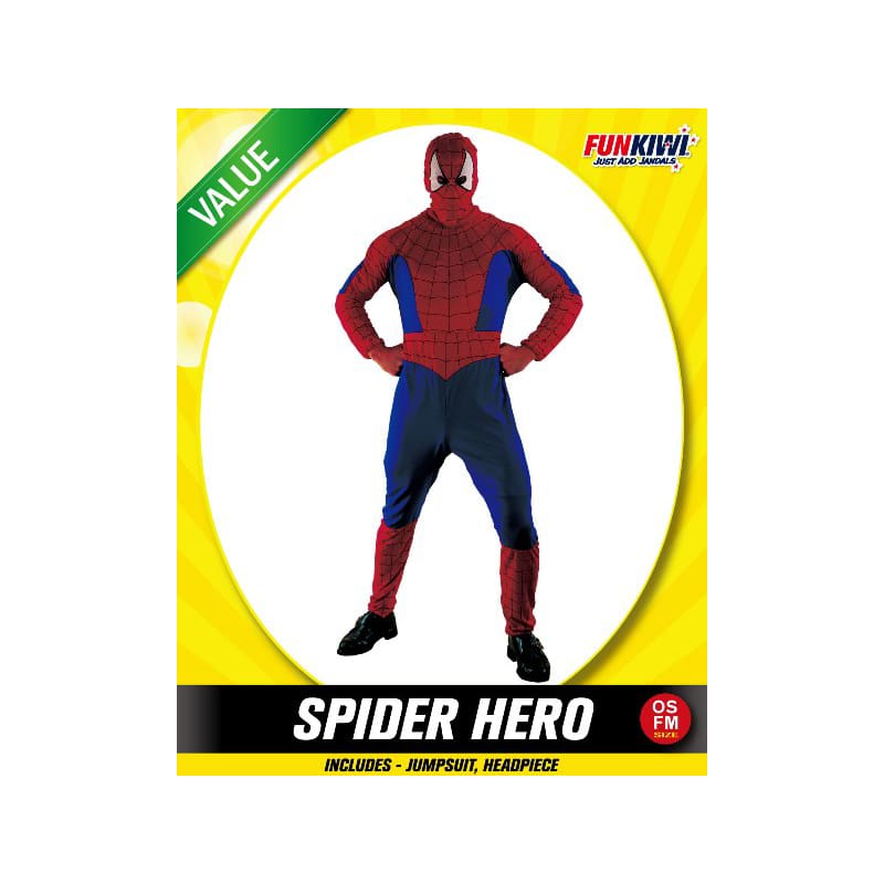 Costume Adult Spiderman Hero