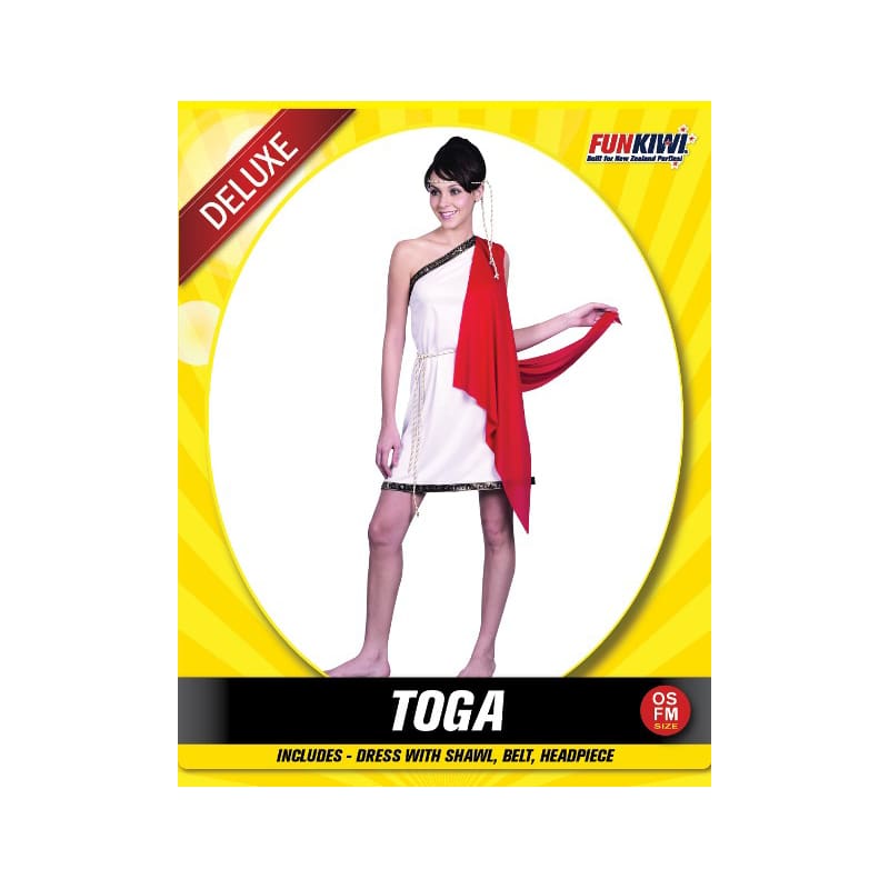 Costume Adult Toga Lady