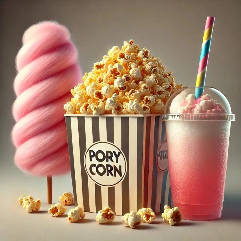 Slushie, Popcorn and Fairy Floss Supplies