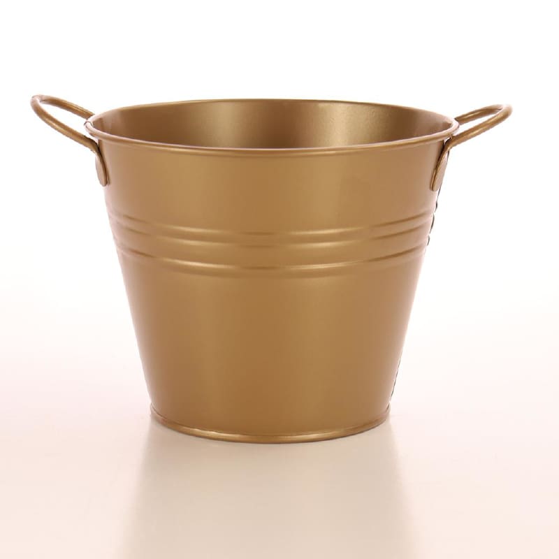 Bucket Tin Gold
