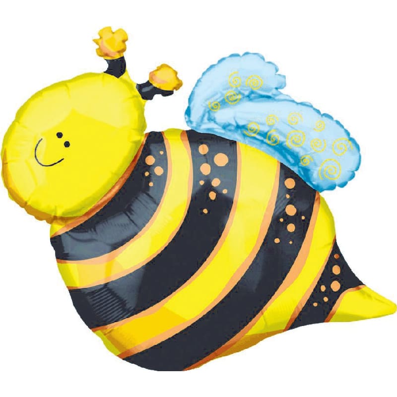 Foil Shape Bee Smiling