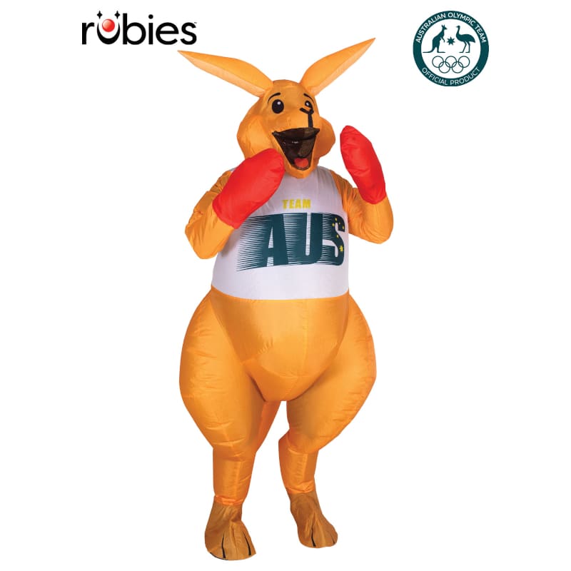 Costume Adult Inflatable Boxing Kangaroo