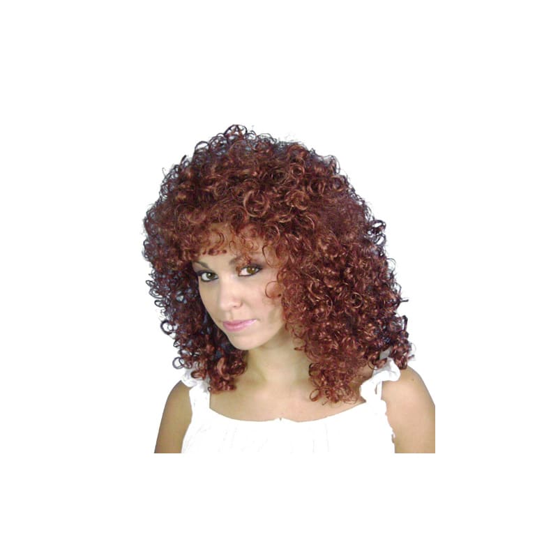 Wig Glamour Ringlets Auburn Premium