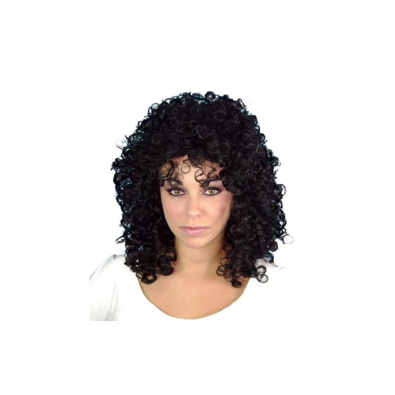 Wig Glamour Ringlets Black Premium