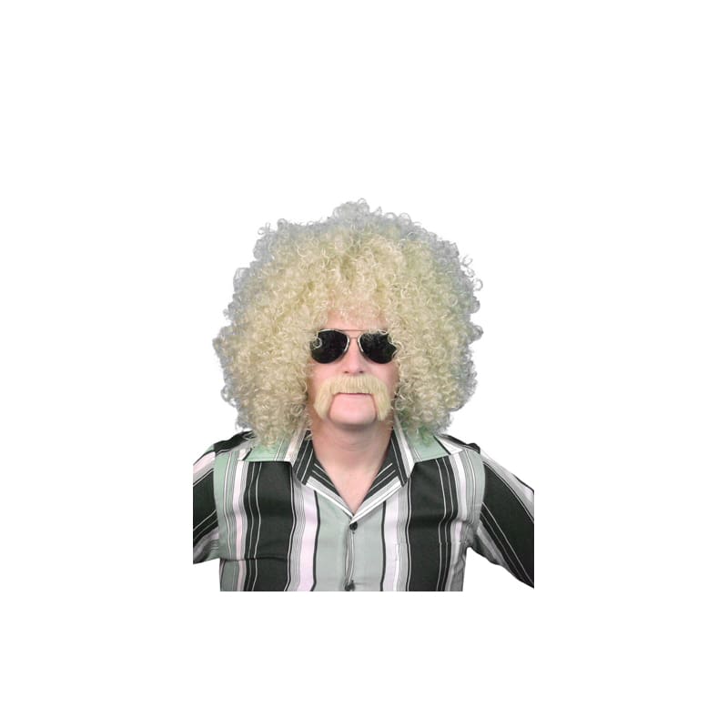 Wig Afro Blonde Loose Curls Premium