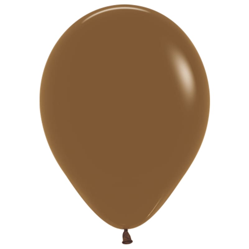 Balloons 30cm Matte Coffee Brown Pk100