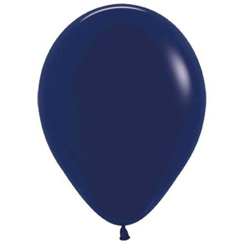Balloons 30cm Matte Navy Blue Pk100