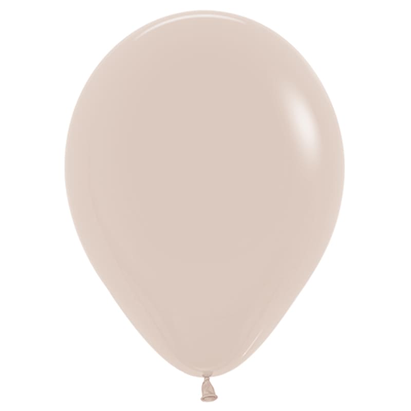 Balloons 30cm Matte White Sand Pk100