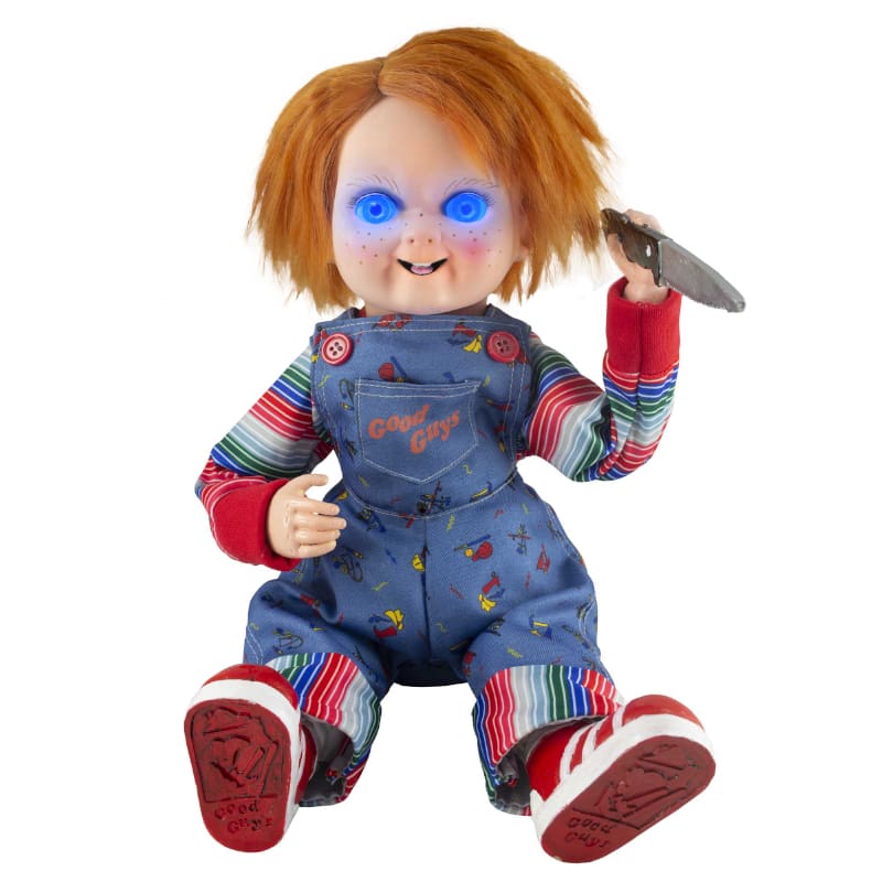 Prop Animatronic Sitting Chucky Doll