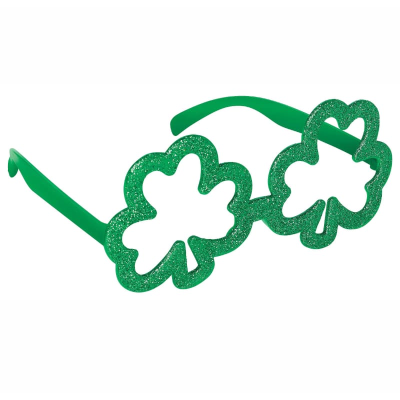 Sunglasses Shamrock Glitter