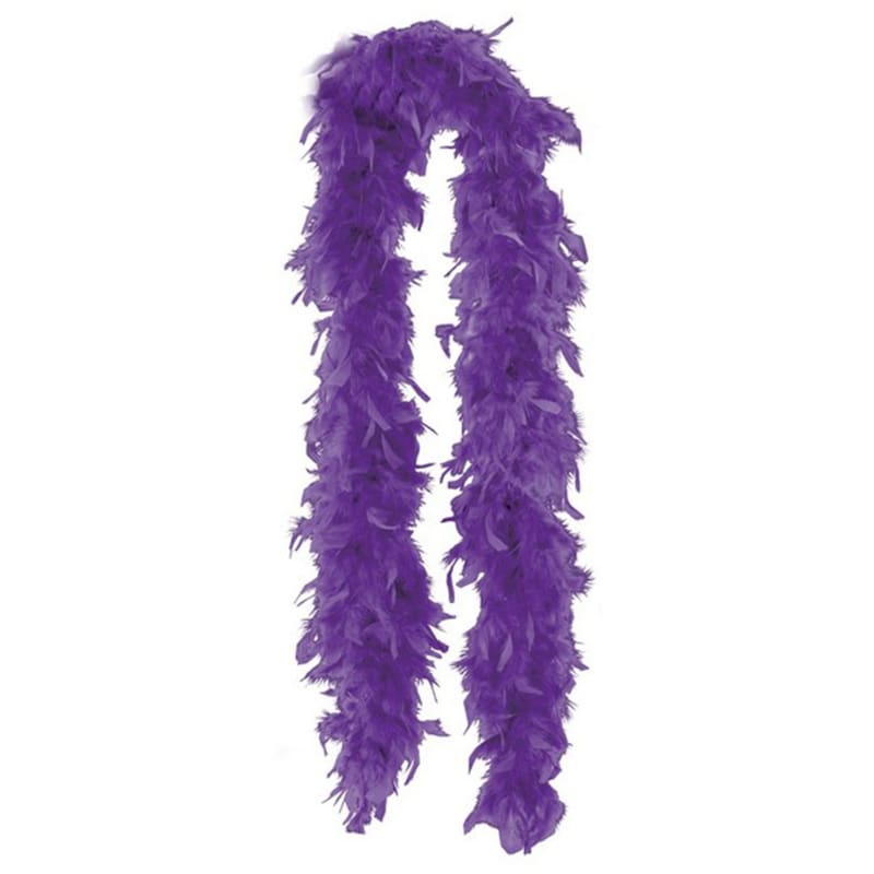 Feather Boa Purple 2m Long