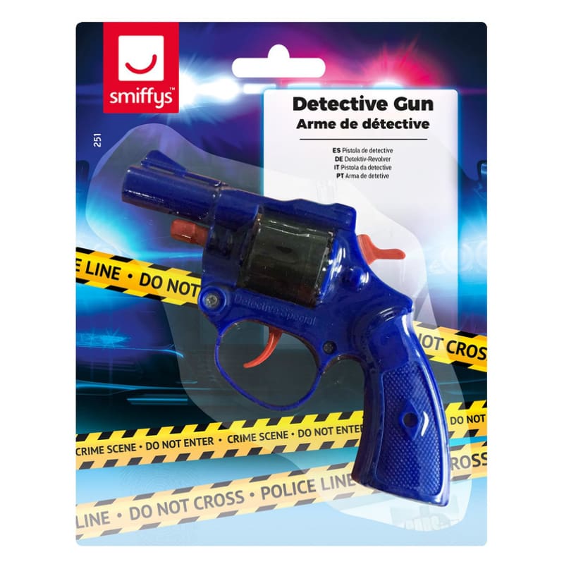 Cap Gun Detective Blue