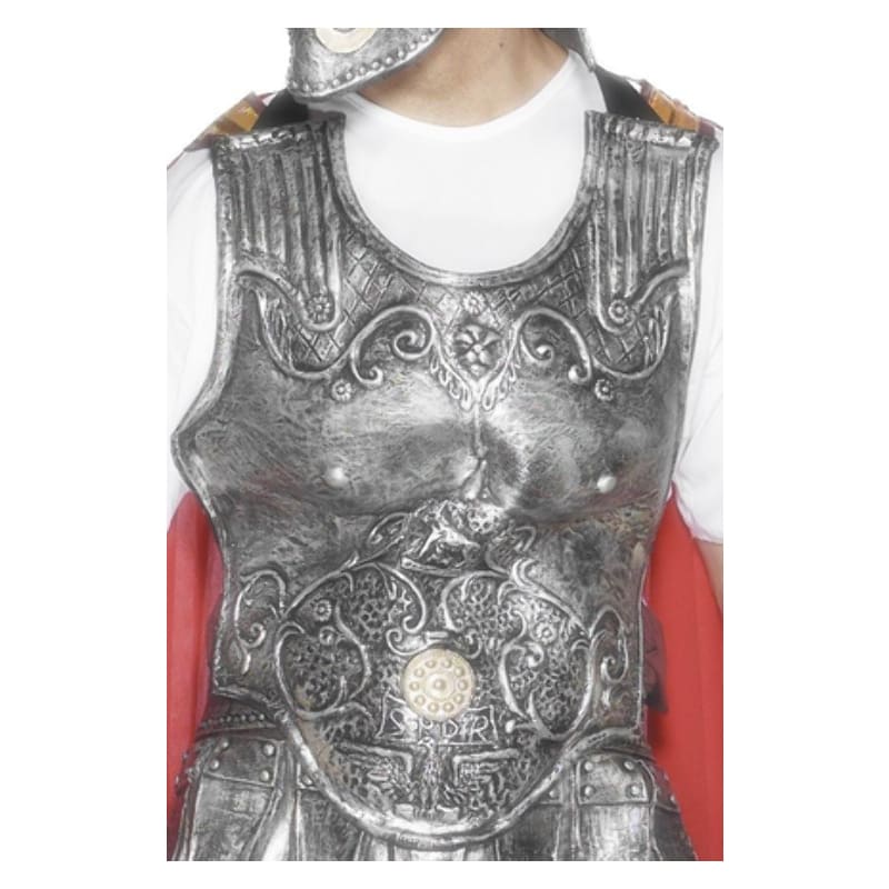 Roman Armour Breast Plate Grey Deluxe