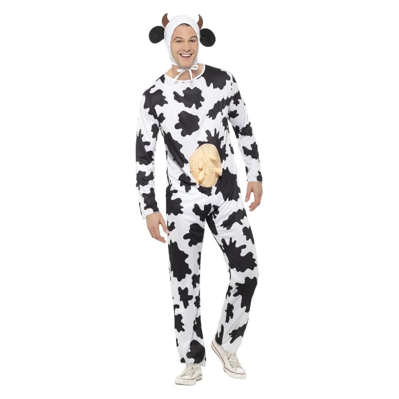 Costume Adult Cow Jumpsuit