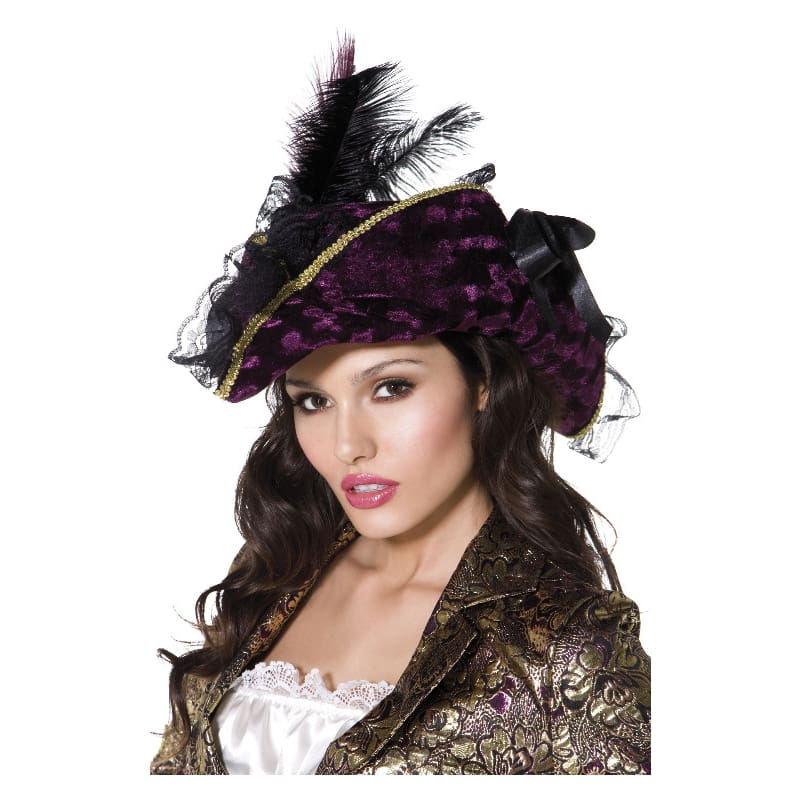 Hat Pirate Marauding Purple