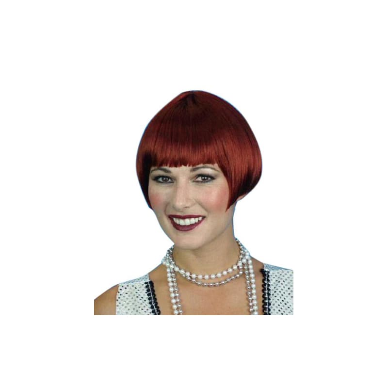 Wig Bob Short Charleston Auburn Premium