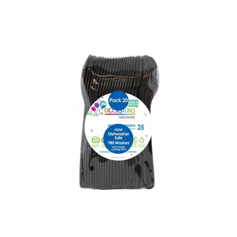 Spoons Premium Black Pk20