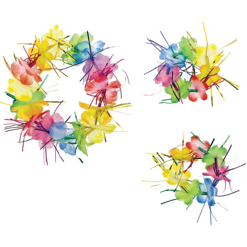 Luau Headband and Wristlets Kit NLA