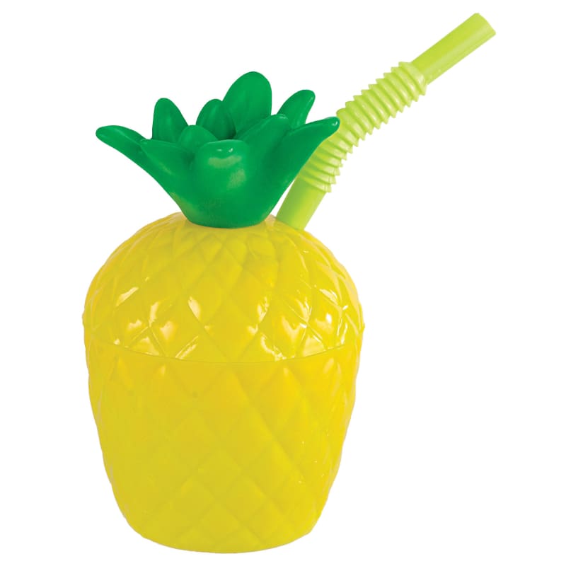 Pineapple Sipper Cup with Straw 295ml