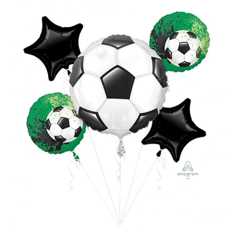 Foil Shape Bouquet Soccer