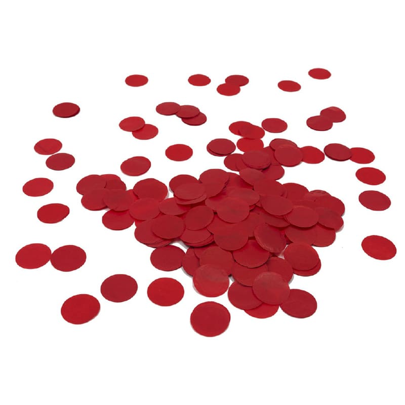 Confetti Paper Round Apple Red 15g