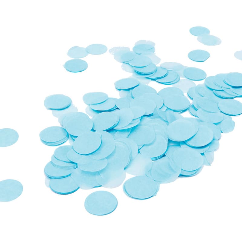 Confetti Paper Round Pastel Blue 15g