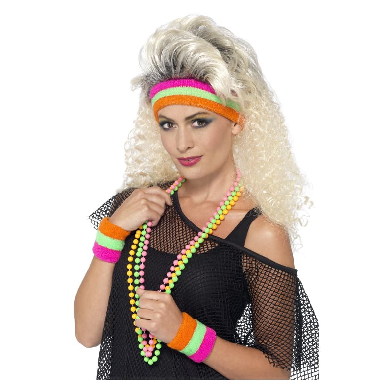 Sweat Band Kit Multi Colour Fluro