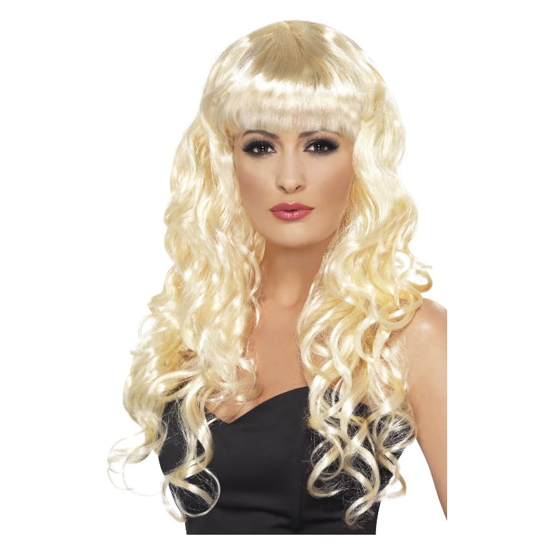 Wig Siren Long Curly Blonde
